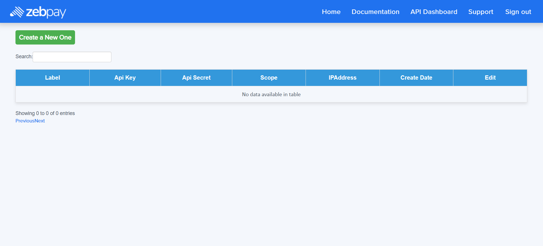 Create Application